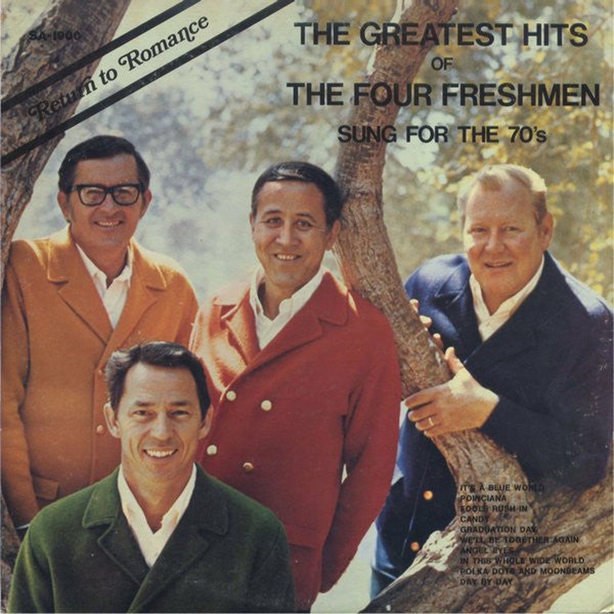 Four Freshmen - Return To Romance (Vinyl, G+)