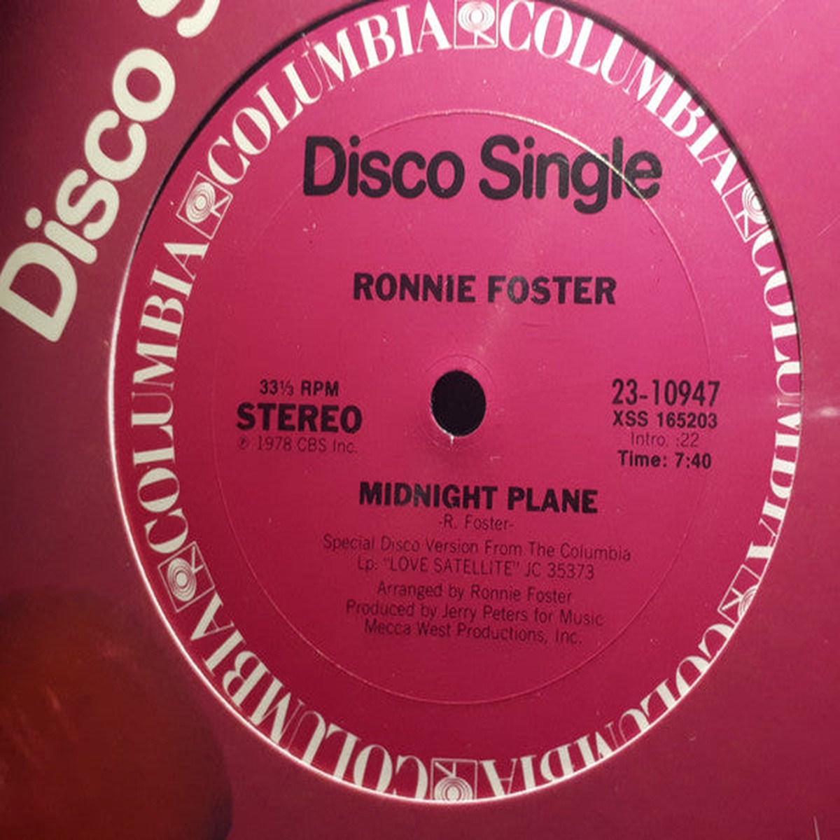 Foster, Ronnie - Midnight Plane (Vinyl, VG)
