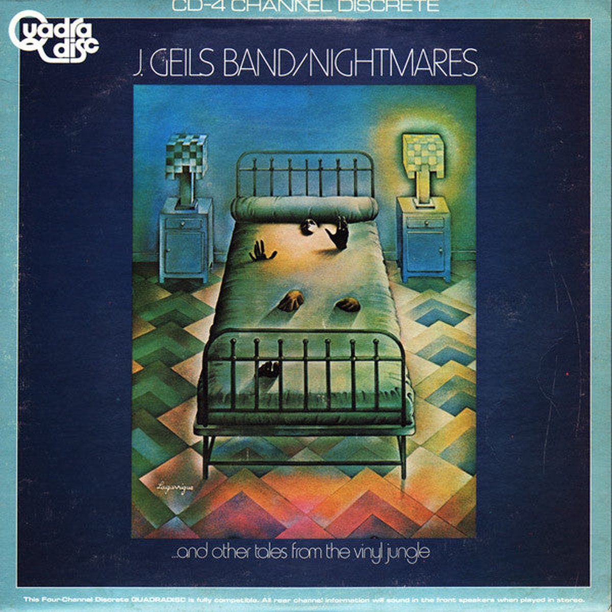 Geils, J. Band - Nightmares ...And Other Tales From The Vinyl Jungle (Vinyl, VG+)