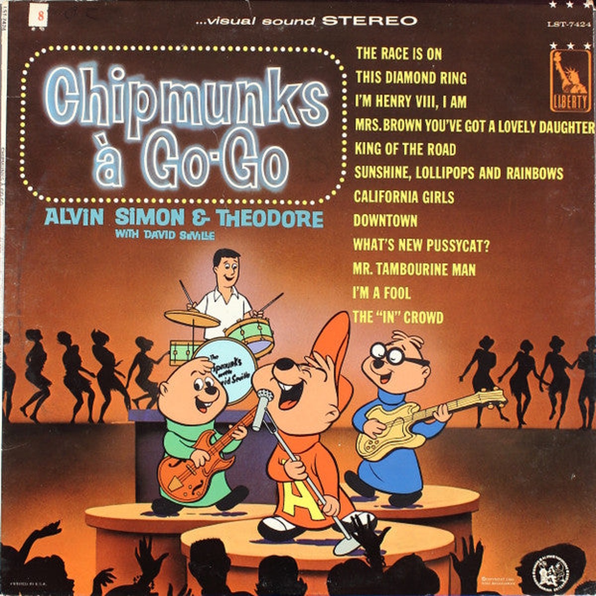 Alvin & the Chipmunks - Chipmunks A Go-Go (Vinyl, VG)