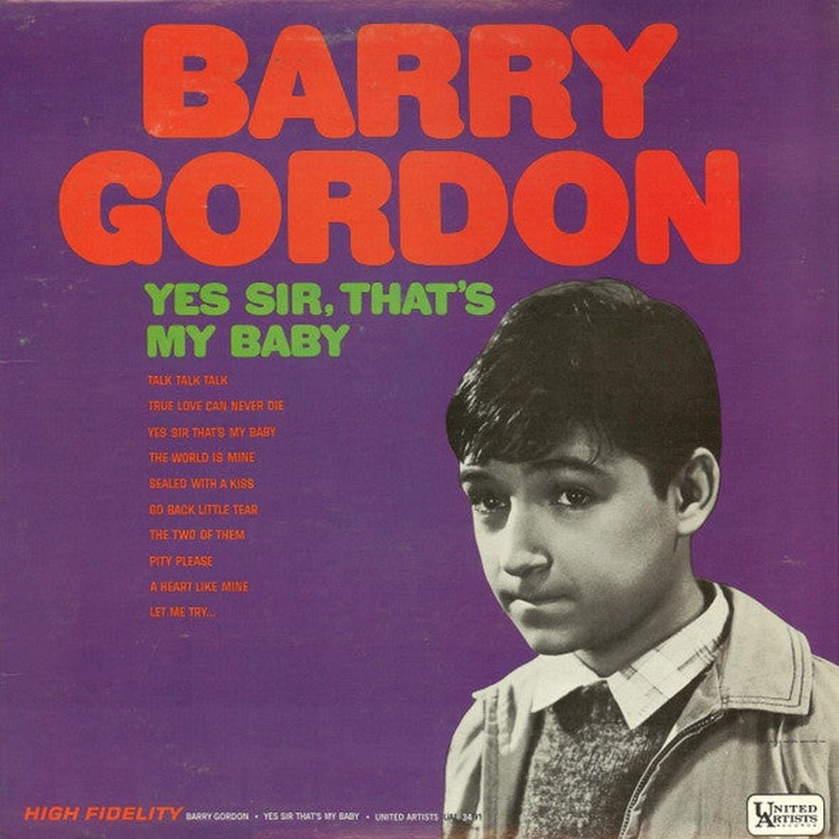 Gordon, Barry - Yes Sir, That's My Baby (Vinyl, VG+)