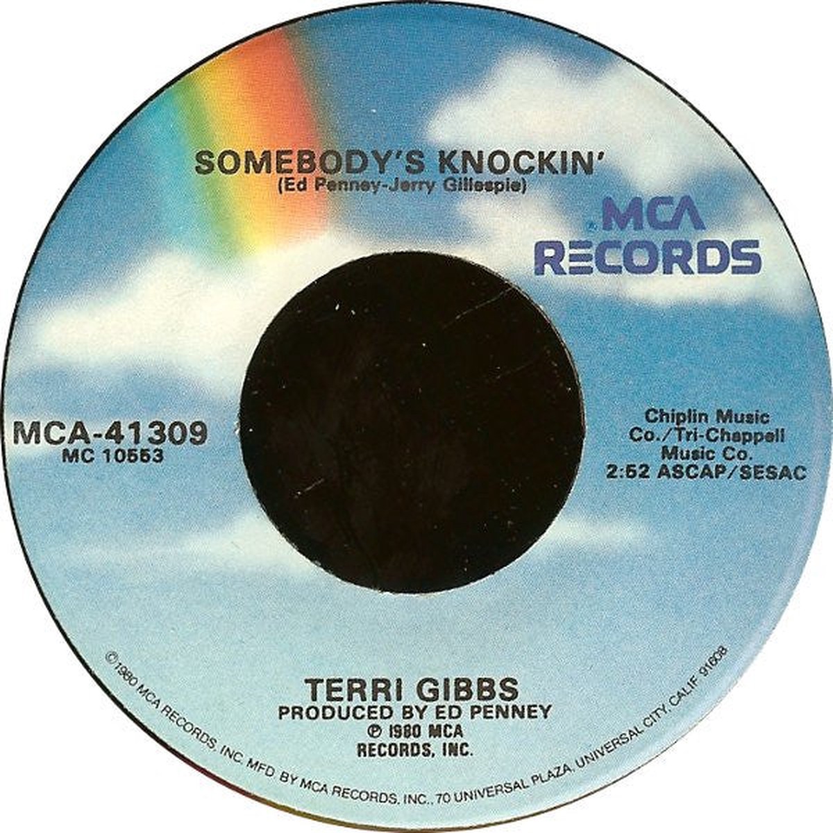 Gibbs, Terri - Somebody's Knockin' (VG+)