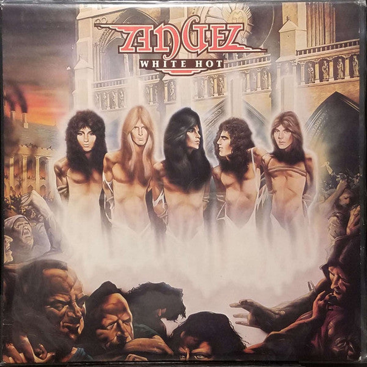 Angel - White Hot (Vinyl, VG)