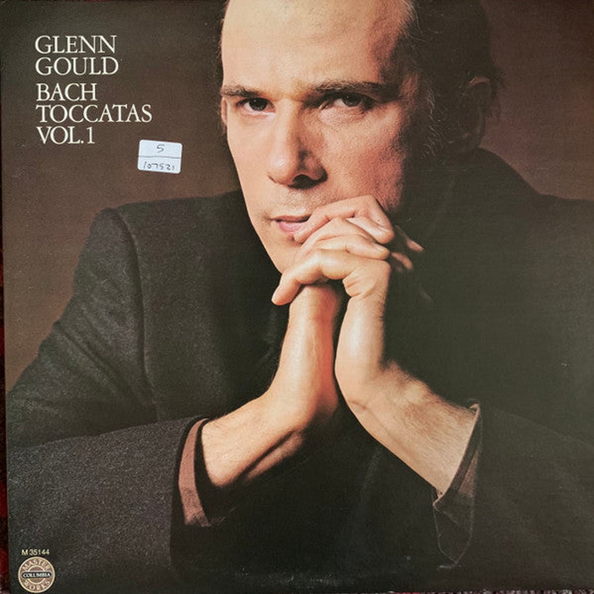 Gould, Glenn / Bach - Toccatas Vol.1 (Vinyl, VG+)