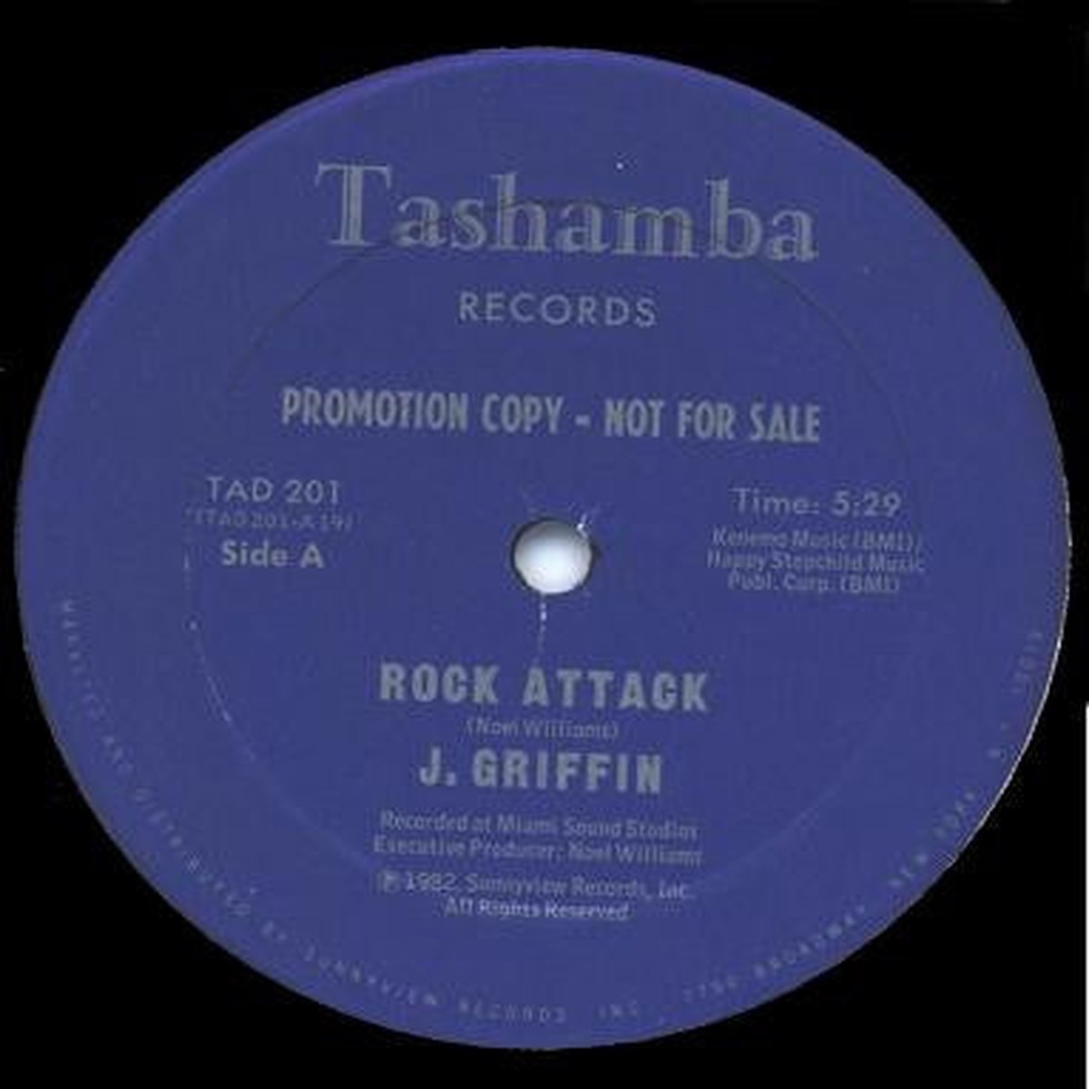 Griffin, J. - Rock Attack (Vinyl, VG+)