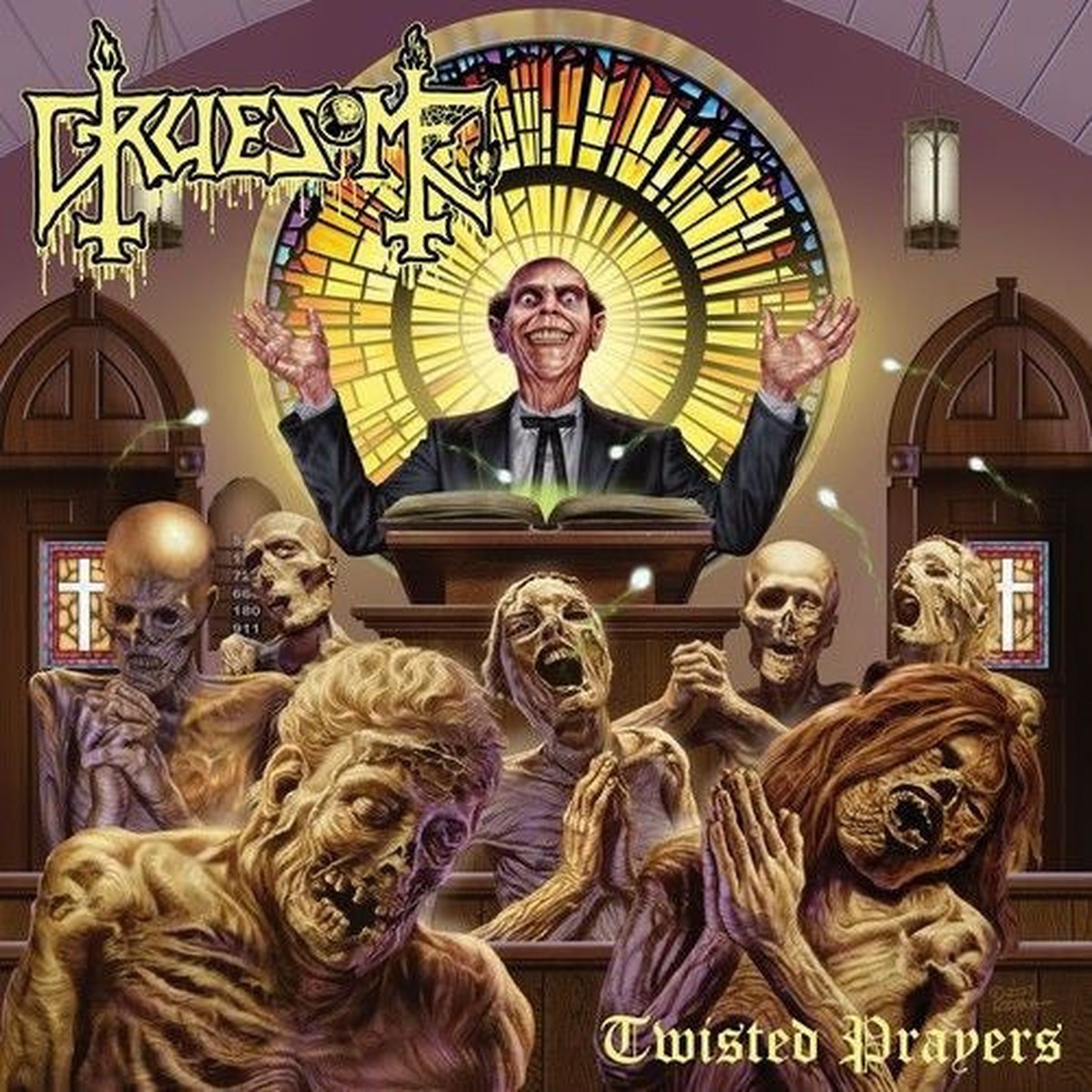 Gruesome - Twisted Prayers (Vinyl, VG)