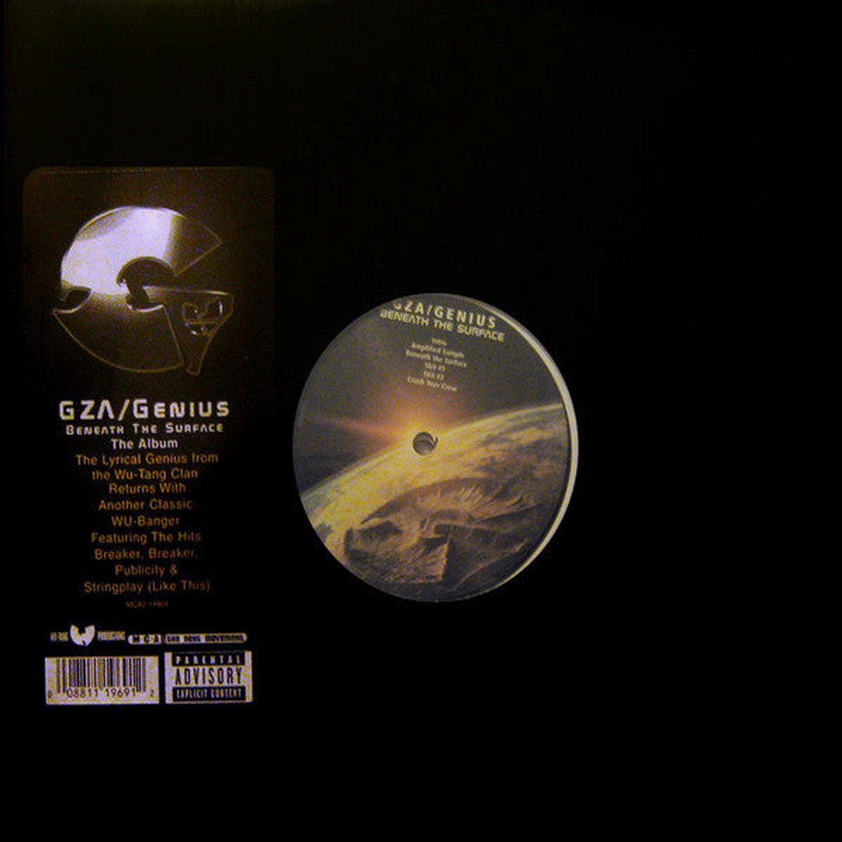 GZA - Beneath The Surface (VG+)