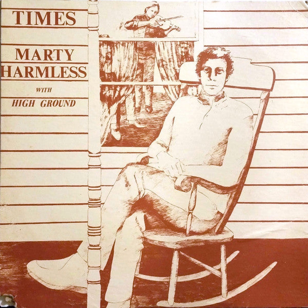Harmless, Marty With High Ground - Times (Vinyl, VG+)