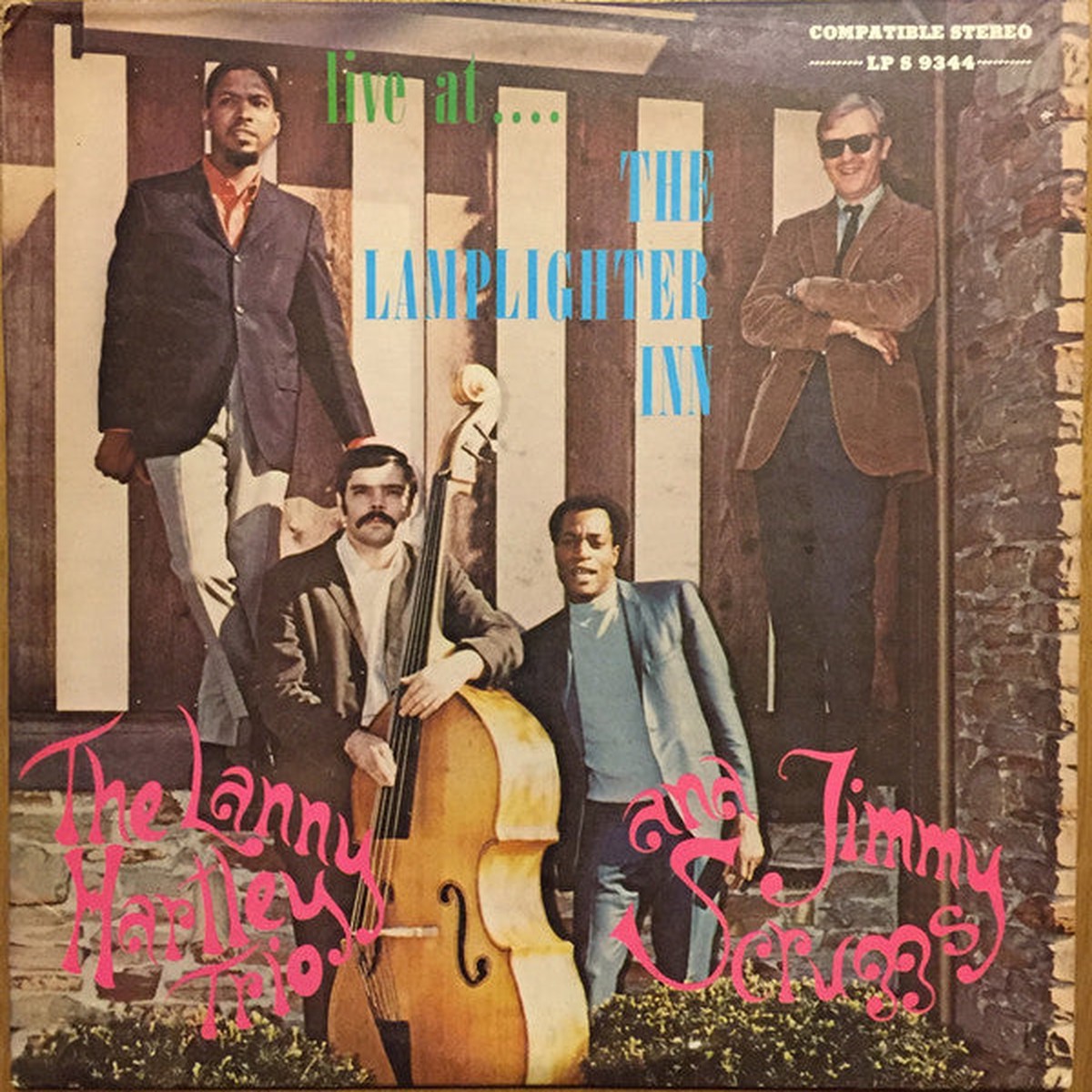 Hartley, Lanny Trio And Jimmy Scruggs - Live At.The Lamplighter Inn (Vinyl, VG)