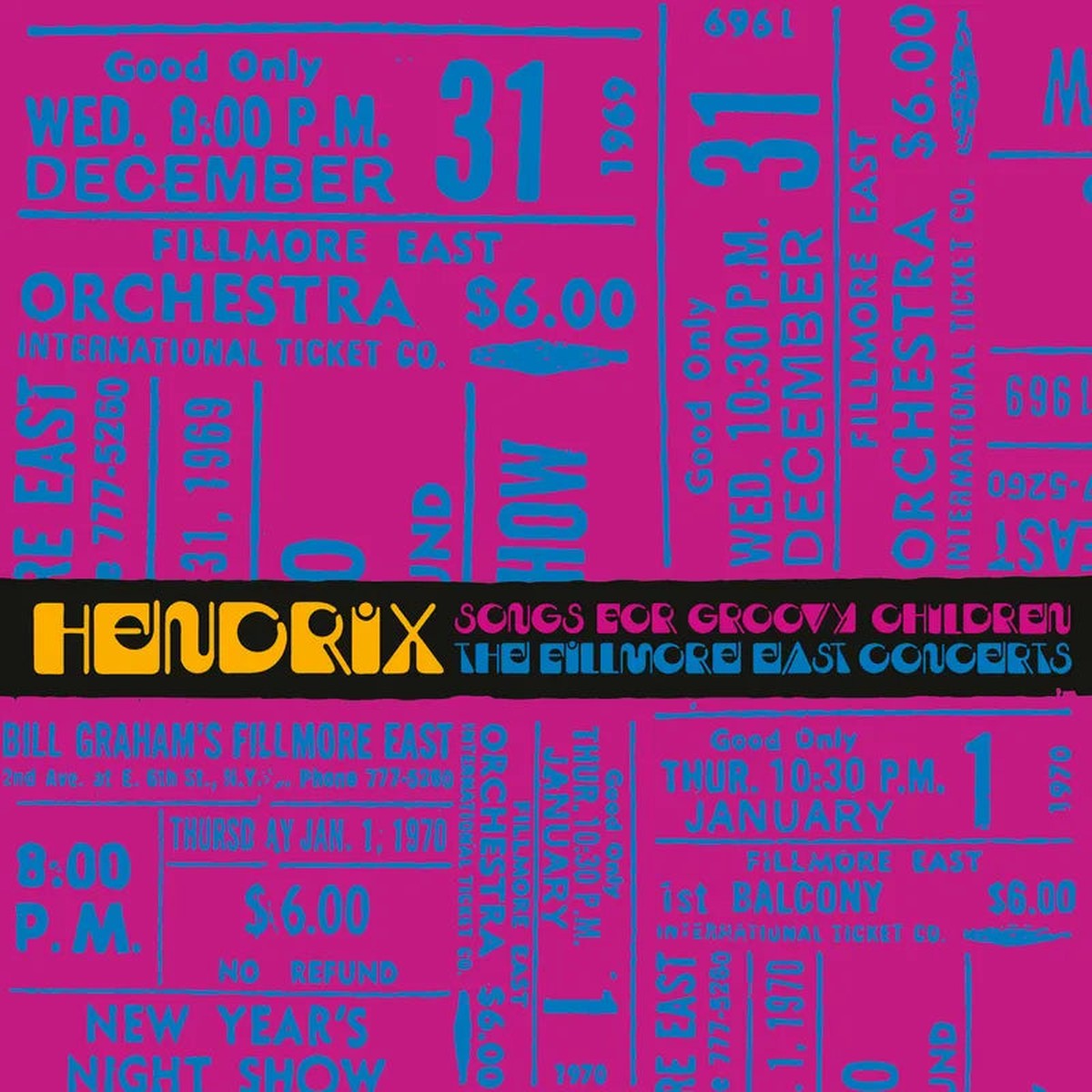 Hendrix, Jimi - Songs for Groovy Children: The Fillmore East Concerts