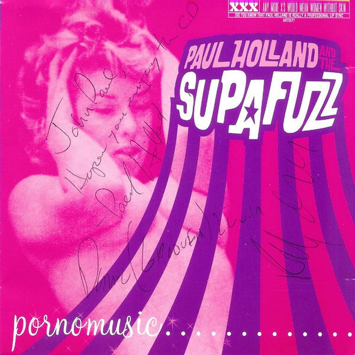 Holland, Paul And The Supafuzz - Pornomusic (CD, VG+)