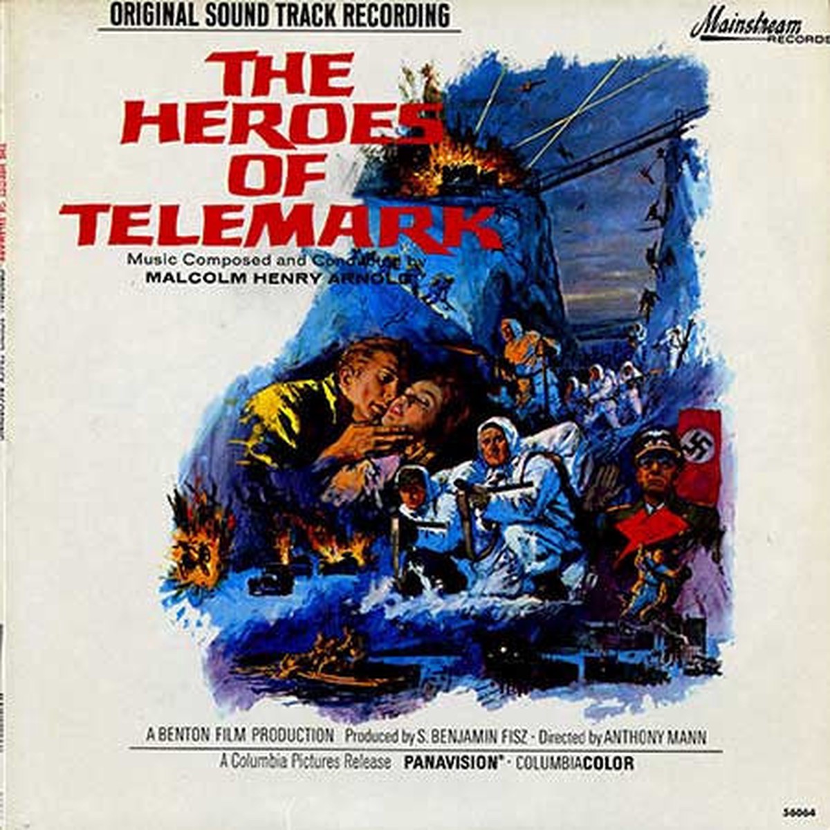 Heroes Of Telemark: Original Sound Track Recording (Vinyl, VG+)