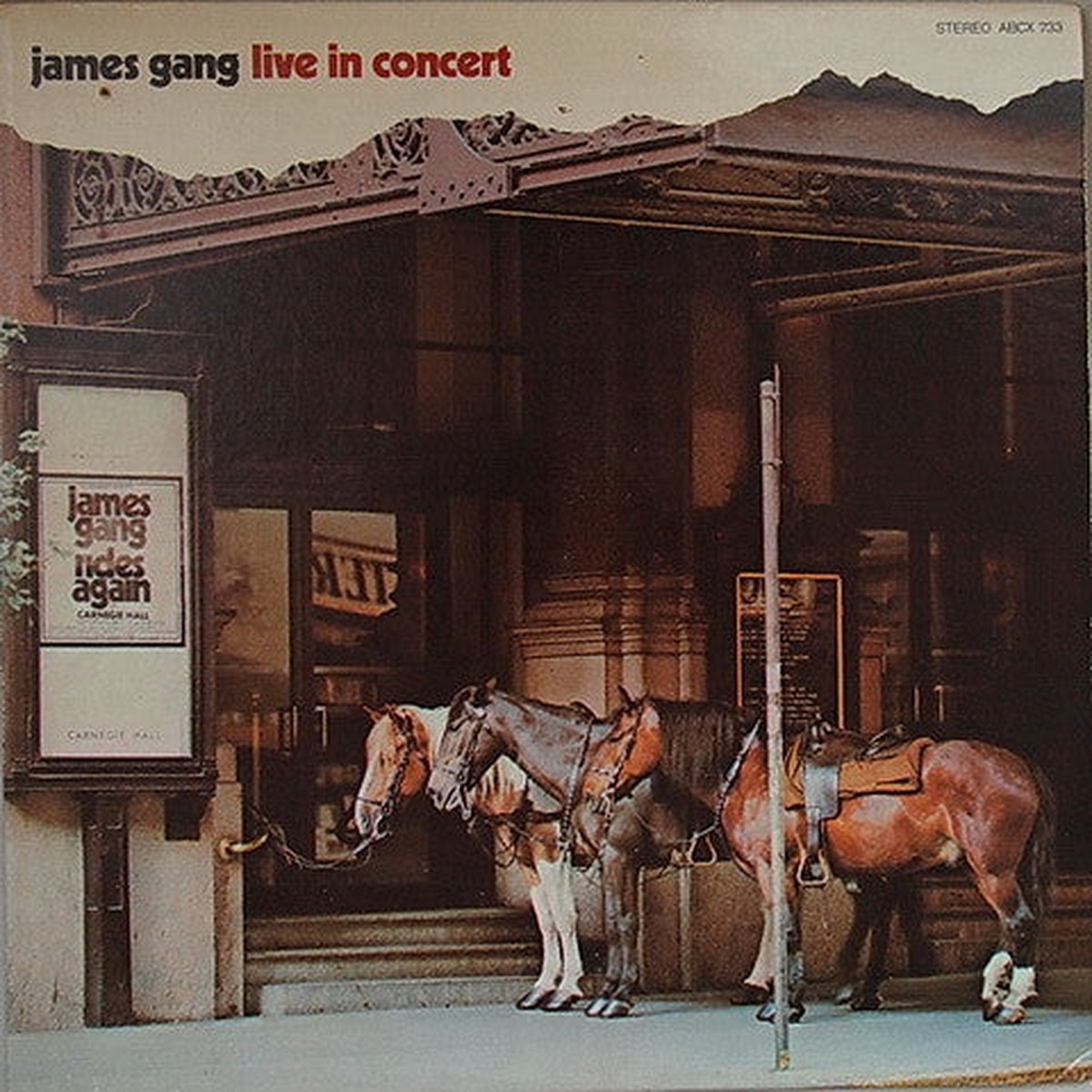 James Gang - Live In Concert (Vinyl, VG+)