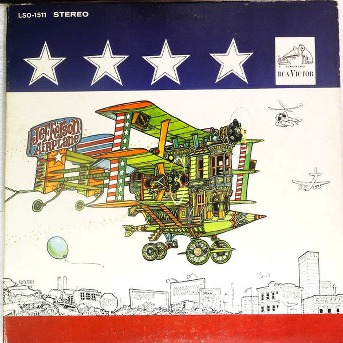 Jefferson Airplane - After Bathing At Baxter's (Vinyl, VG+)