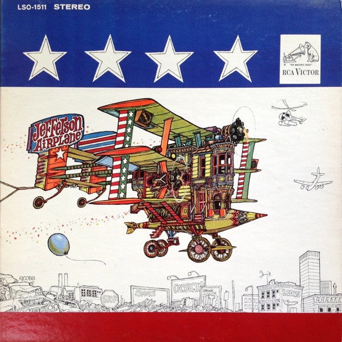 Jefferson Airplane - After Bathing At Baxter's (Vinyl, VG)