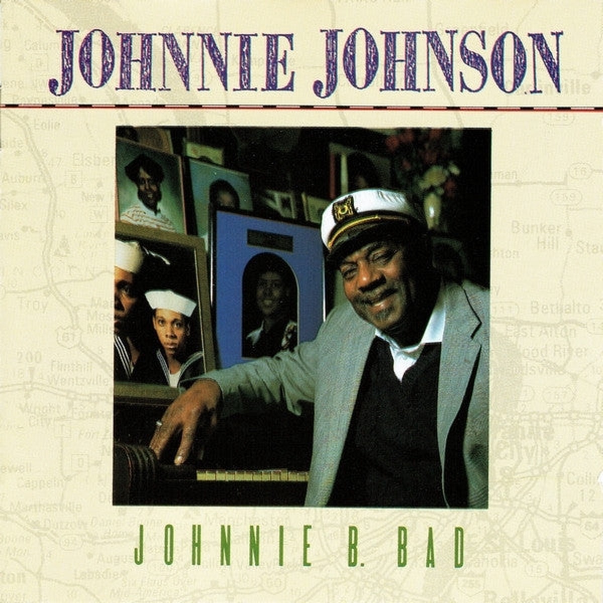 Johnson, Johnnie - Johnnie B. Bad (CD, VG)