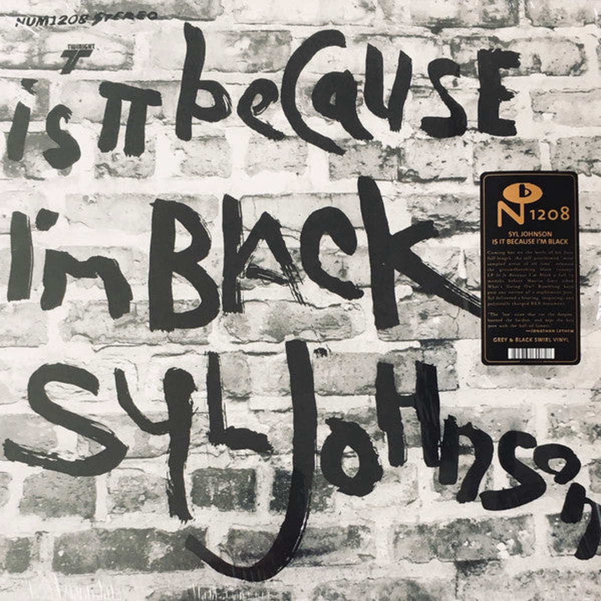 Johnson, Syl - Is It Because Im Black (Vinyl, NM or M-)