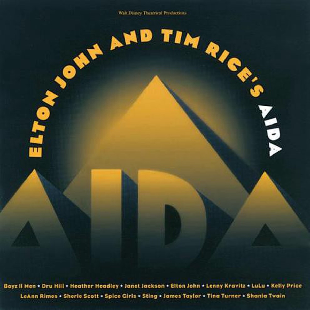 John, Elton And Tim Rice - Aida (VG+) (CD)