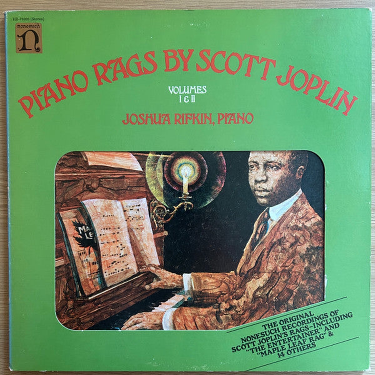 Joplin, Scott, Joshua Rifkin - Piano Rags By Scott Joplin: Volumes I & II (Vinyl, NM or M-)