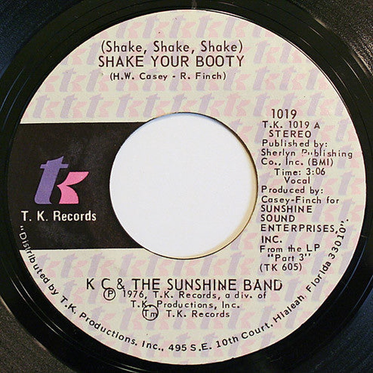 KC And The Sunshine Band - (Shake, Shake, Shake) Shake Your Booty (Vinyl, VG+) (45)