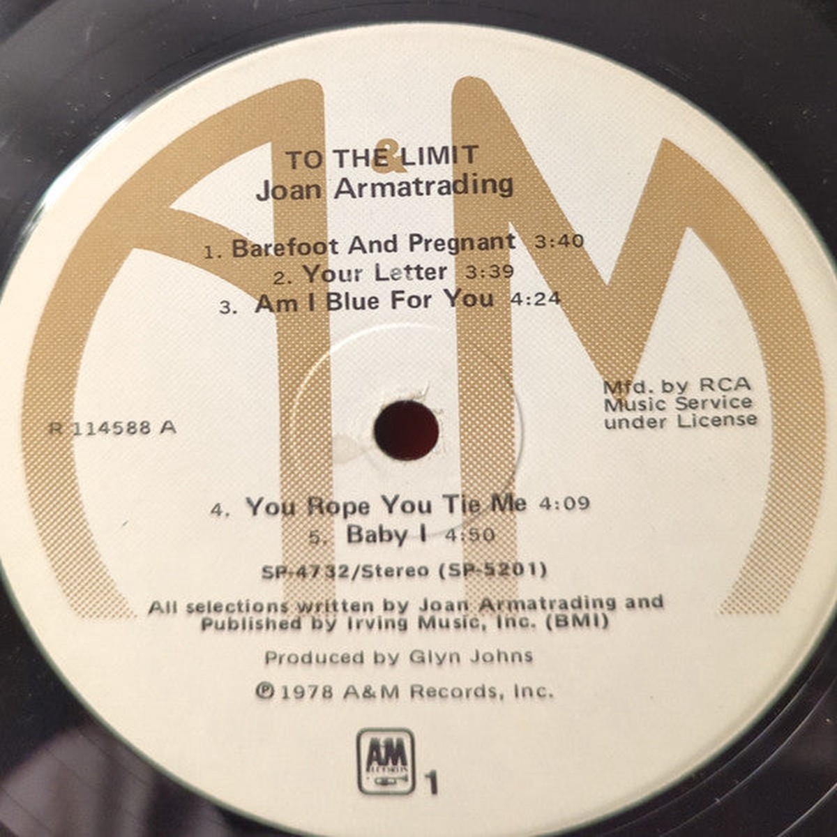 Armatrading, Joan - To The Limit (VG)