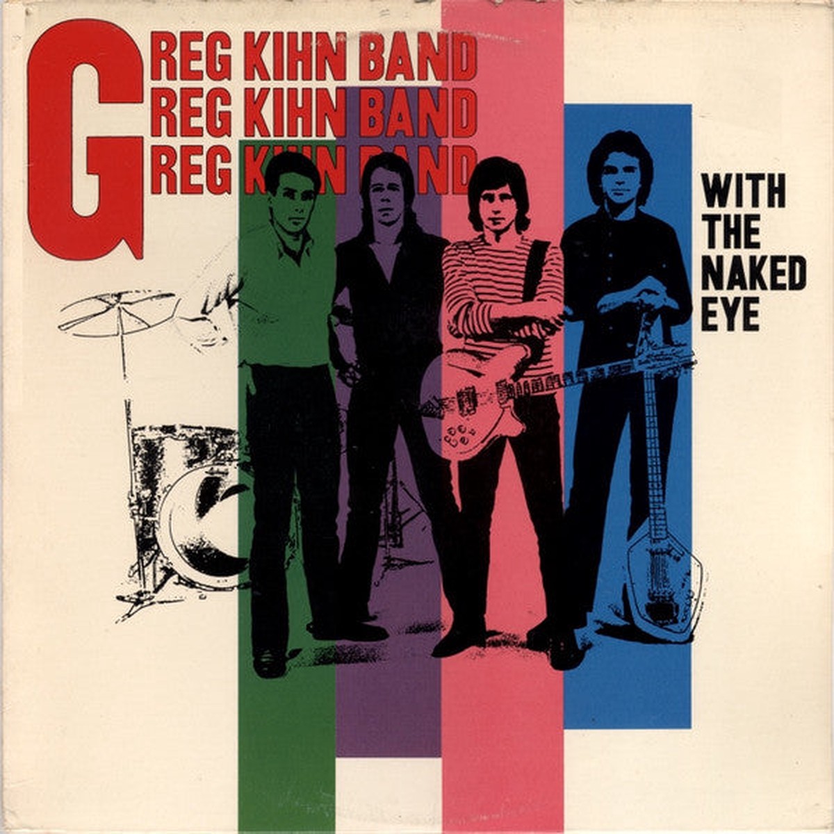 Kihn, Greg Band - With The Naked Eye (VG+)