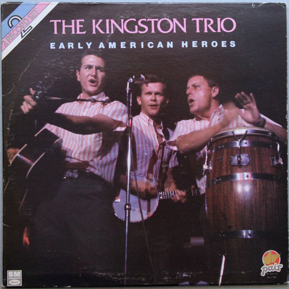 Kingston Trio - Early American Heroes (Vinyl, VG+)