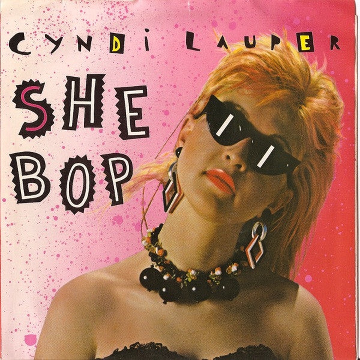 Lauper, Cyndi - She Bop (Vinyl, VG+) (45)
