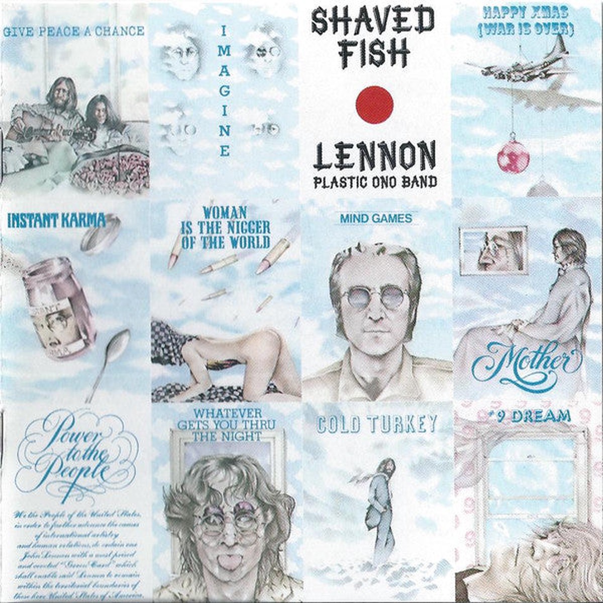 Lennon, John / Plastic Ono Band - Shaved Fish (CD, NM or M-)