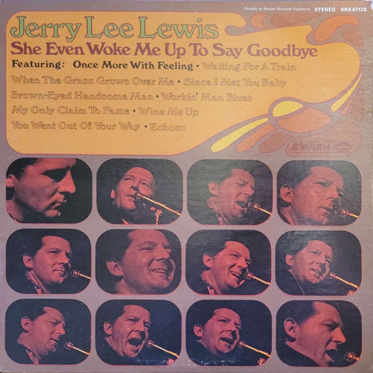 Lewis, Jerry Lee - She Even Woke Me Up To Say Goodbye (VG+)