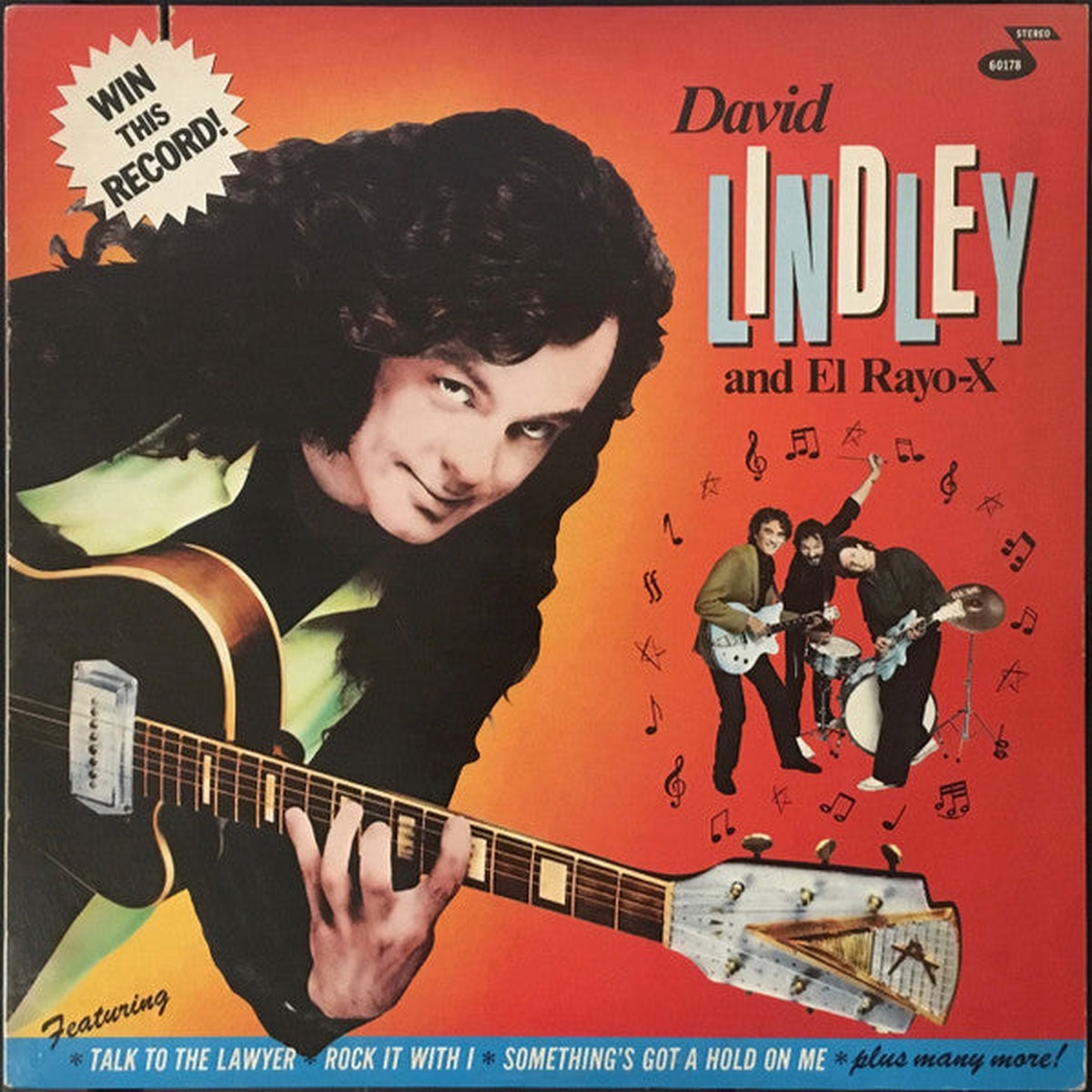 Lindley, David And El Rayo-X - Win This Record! (Vinyl, VG+)