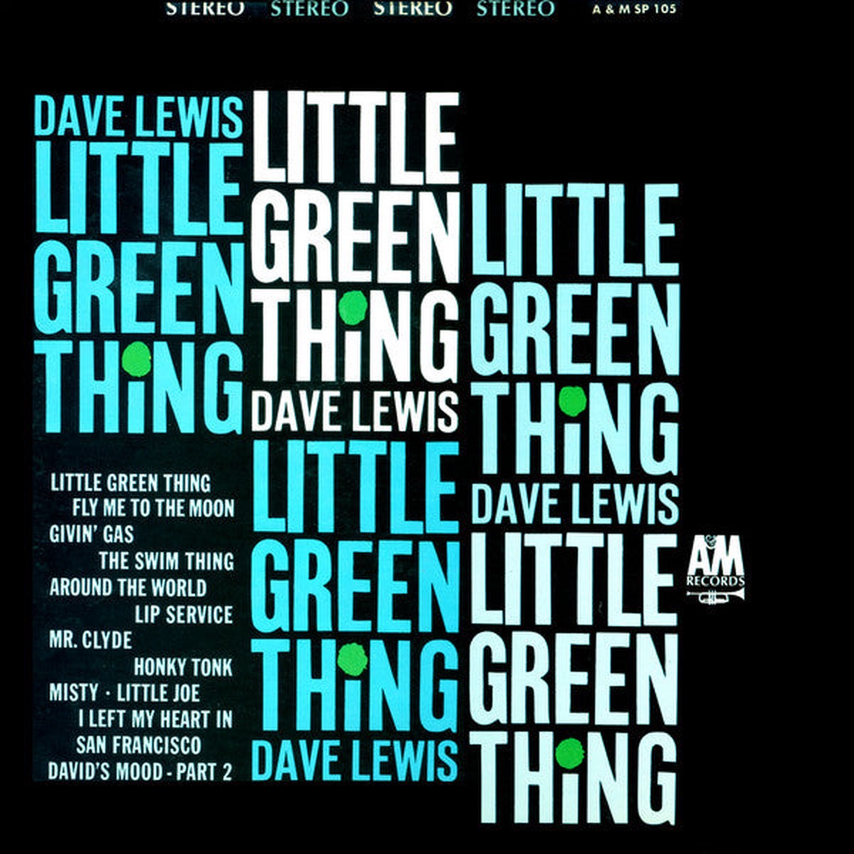 Lewis, Dave - Little Green Thing (Vinyl, VG+)
