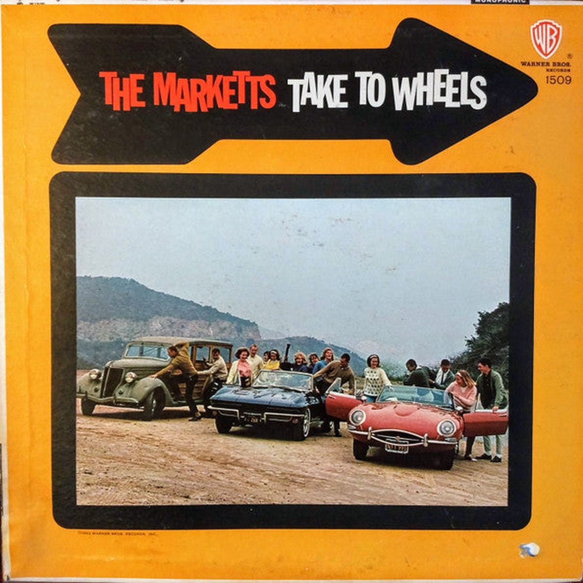 Marketts - The Marketts Take To Wheels (Vinyl, VG+)