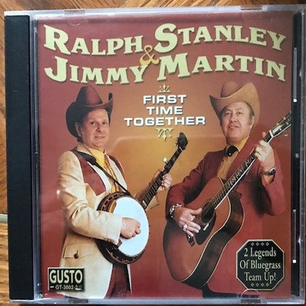 Martin, Jimmy & Ralph Stanley - First Time Together (CD, VG+)