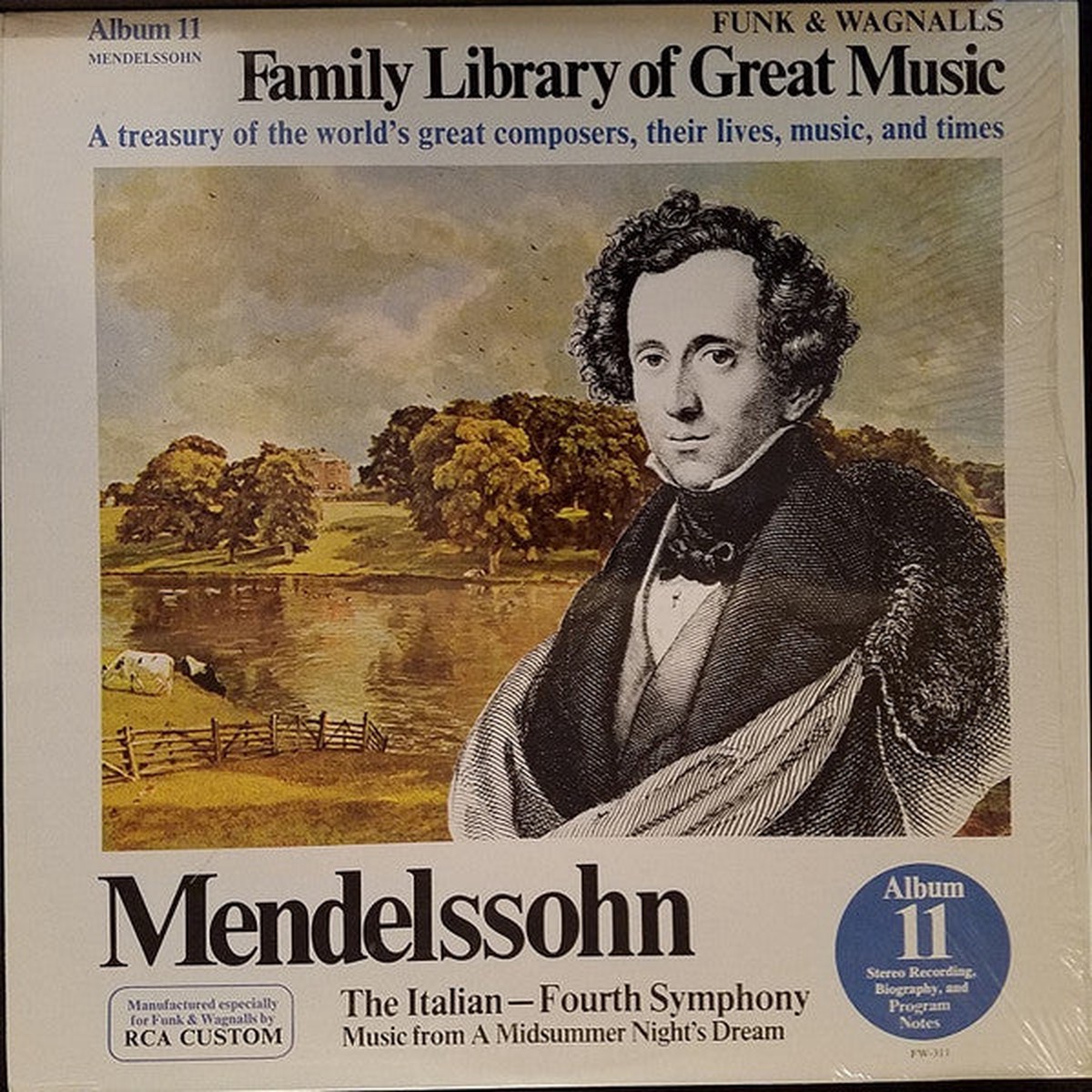 Mendelssohn - The Italian - Fourth Symphony / Music From A Midsummer Night's Dream (Vinyl, NM or M-)
