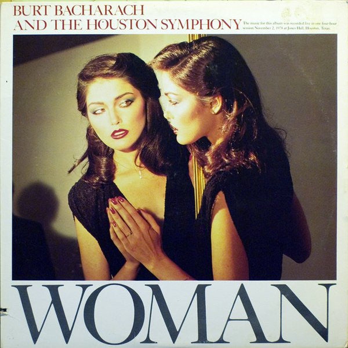 Bacharach, Burt and The Houston Symphony Orchestra - Woman (Vinyl, VG)