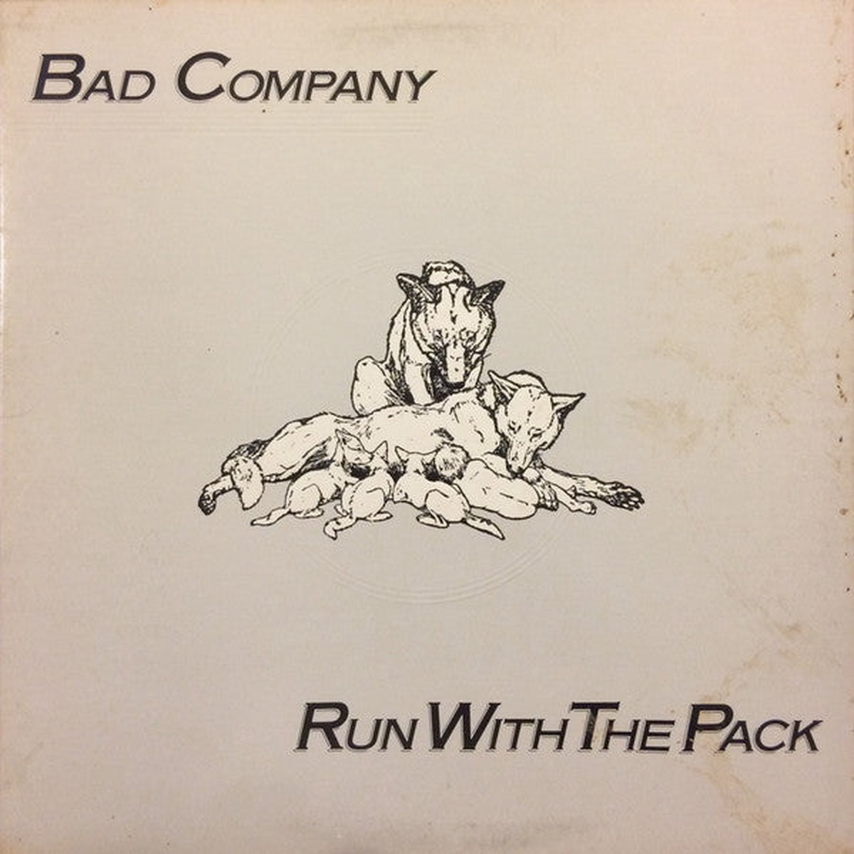 Bad Company - Run With The Pack (Vinyl, VG)