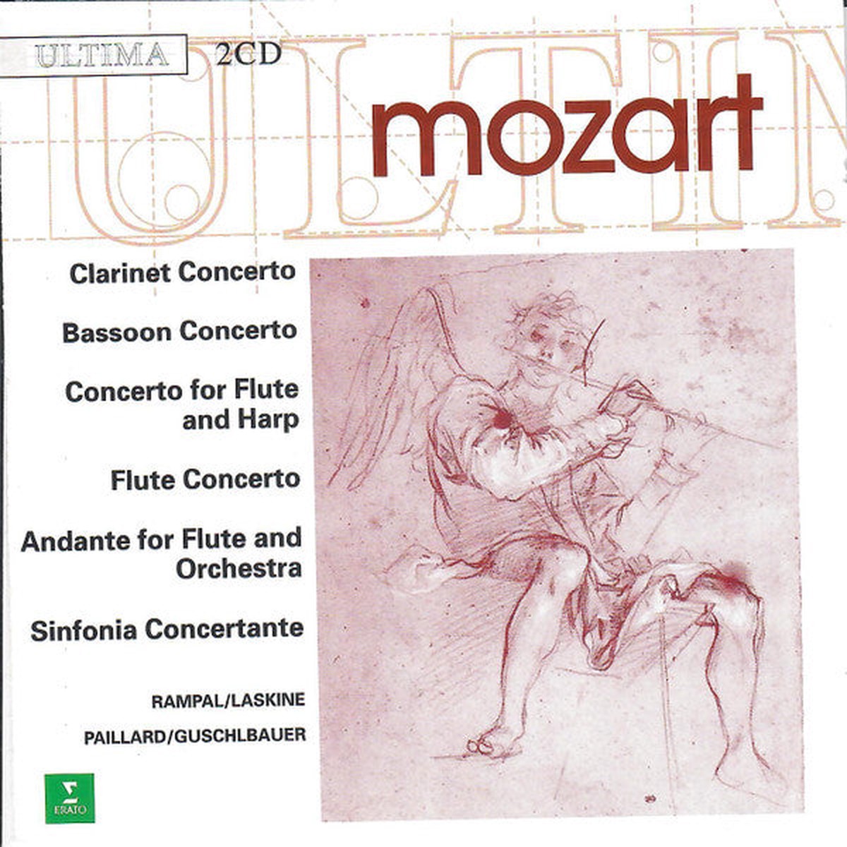 Mozart, Wolfgang Amadeus - Wind Concertos (CD, VG+)
