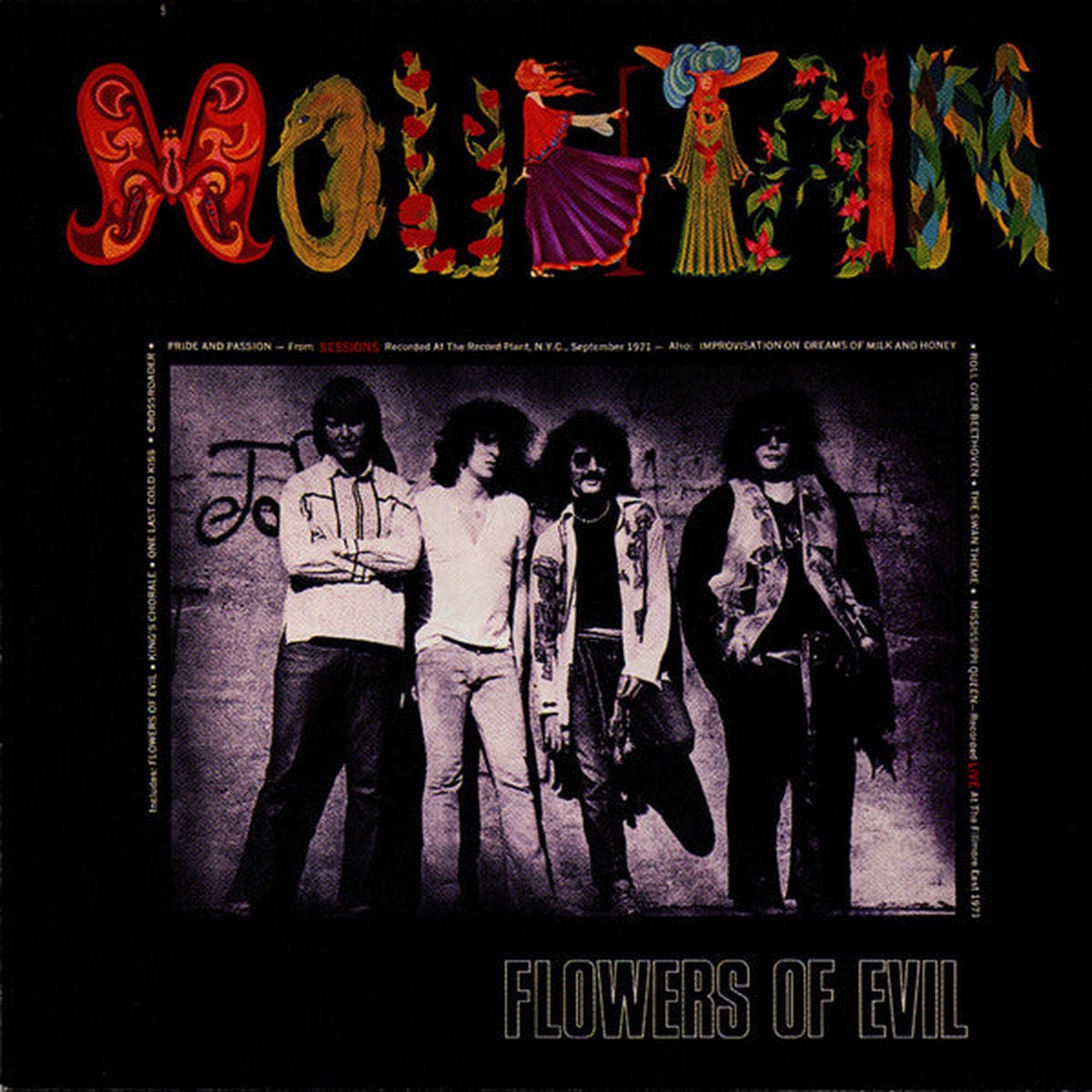 Mountain - Flowers Of Evil (CD, VG+)