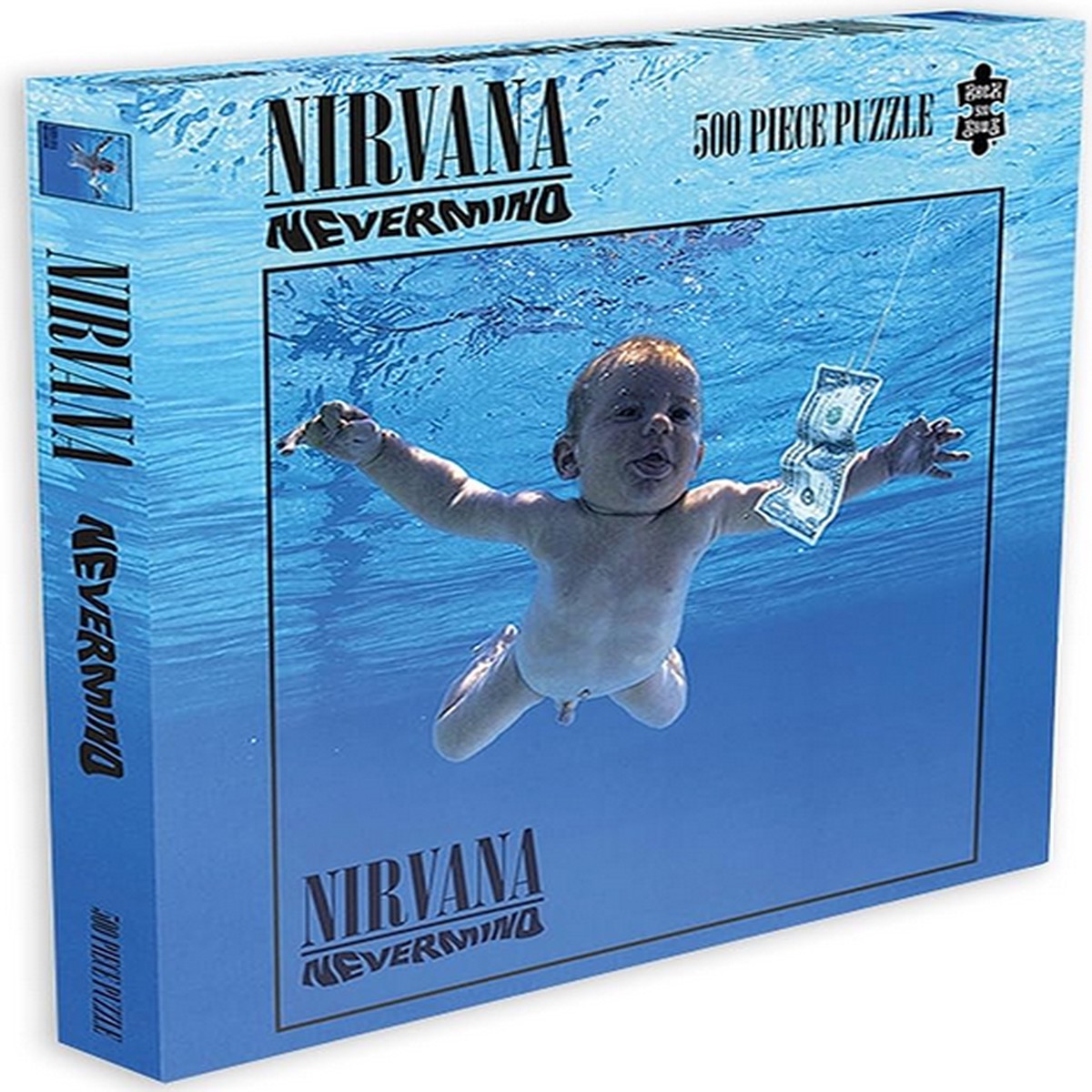 Nirvana Nevermind Album Cover (500 Piece Jigsaw Puzzle)