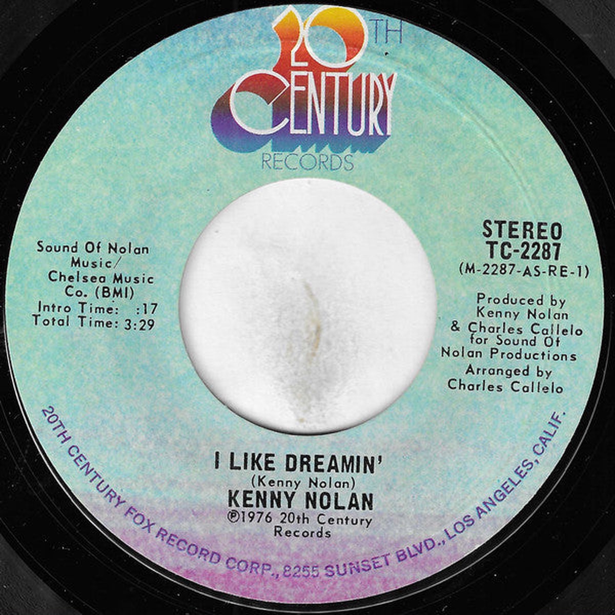 Nolan, Kenny - I Like Dreamin' / Time Ain't Time Enough (VG+)