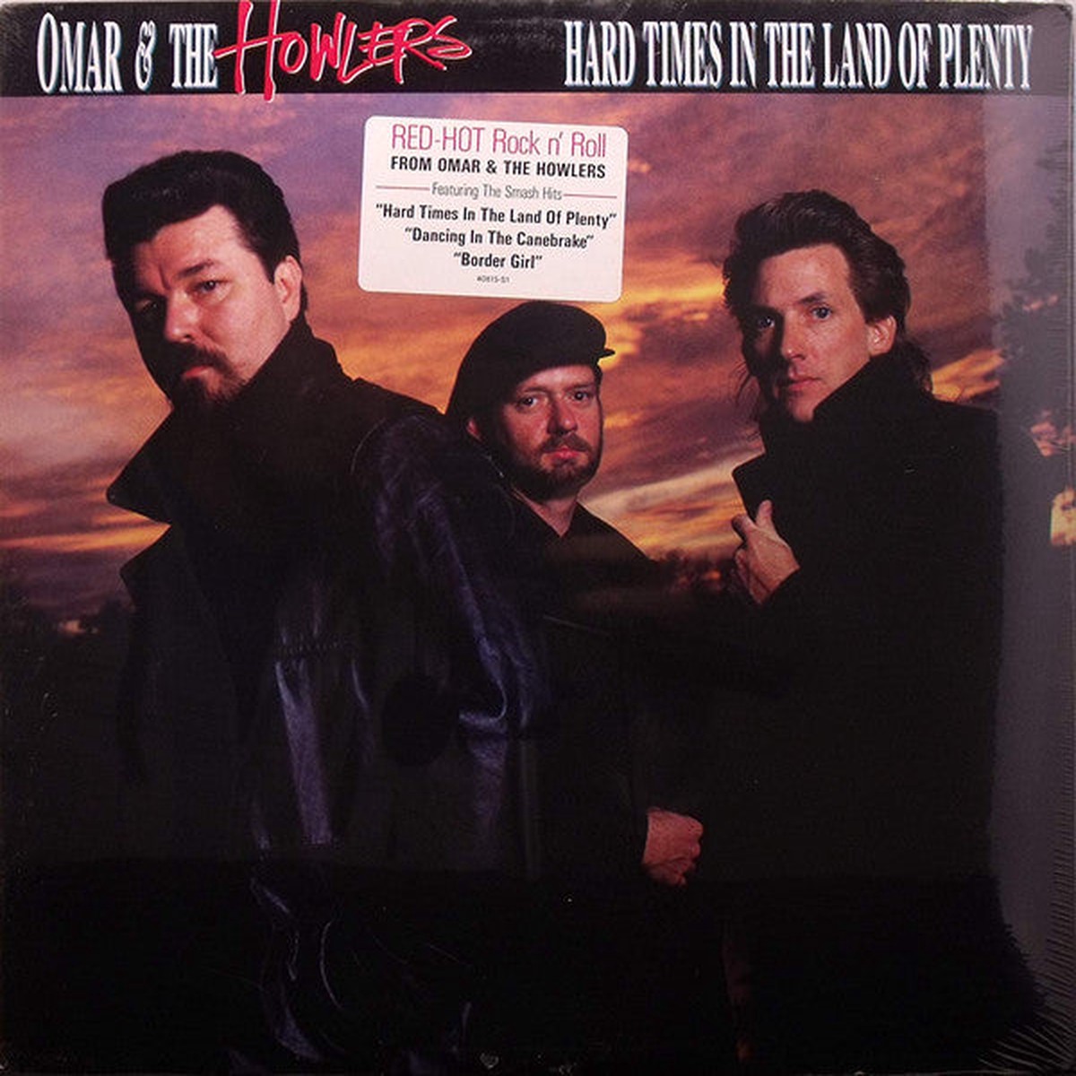 Omar & The Howlers - Hard Times In The Land Of Plenty (Vinyl, VG+)