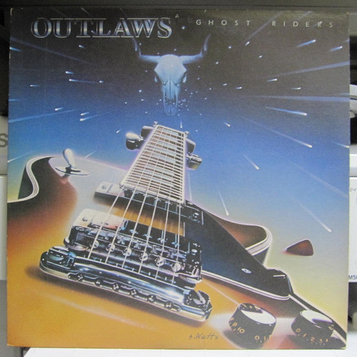 Outlaws - Ghost Riders (Vinyl, VG)