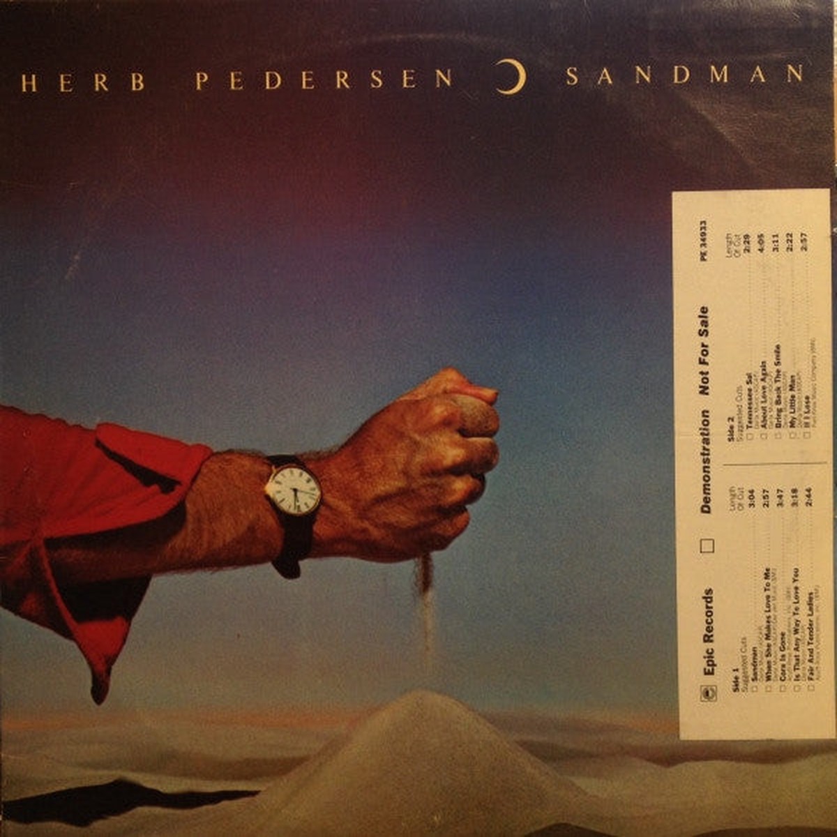 Pedersen, Herb - Sandman (Vinyl, VG+)