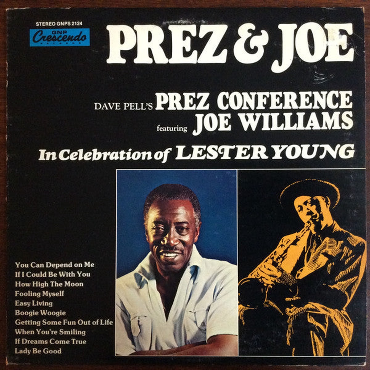 Pell's, Dave Prez Conference featuring Joe Williams - Prez & Joe - In Celebration Of Lester Young (Vinyl, VG+)