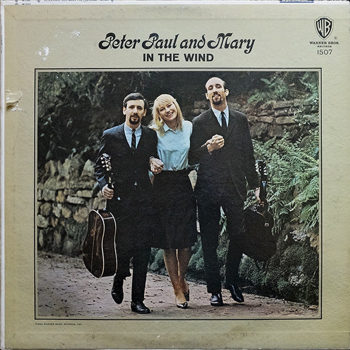 Peter, Paul And Mary - In The Wind (Vinyl, VG+)