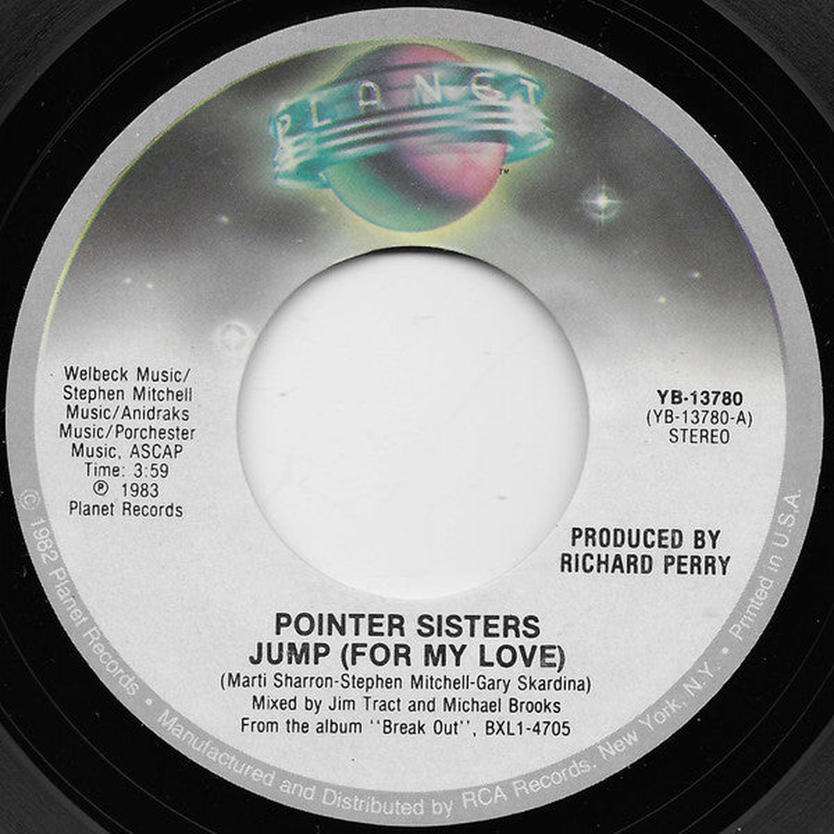 Pointer Sisters - Jump (For My Love) (VG)