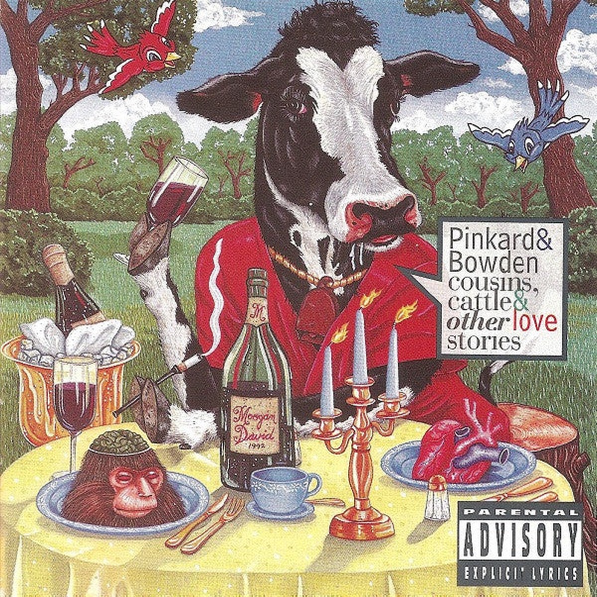 Pinkard & Bowden - Cousins, Cattle & Other Love Stories (CD, VG+)