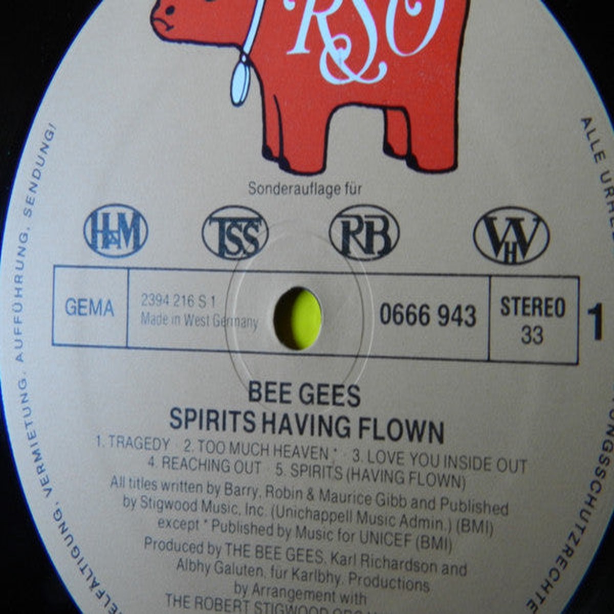 Bee Gees - Spirits Having Flown (Vinyl, VG+)