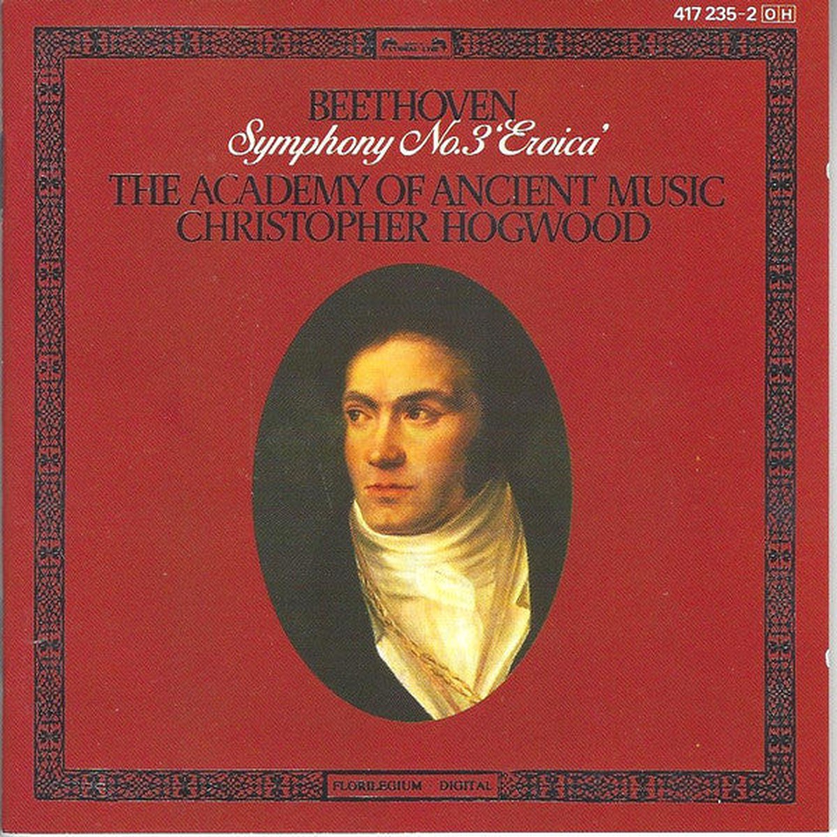 Beethoven, Ludwig Van The Academy Of Ancient Music Christopher Hogwood - Symphony No. 3 'Eroica' (CD, VG+)